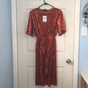 Crushed Velvet Dress